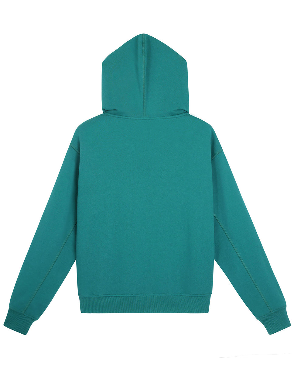Essential Micro Moss Hoodie