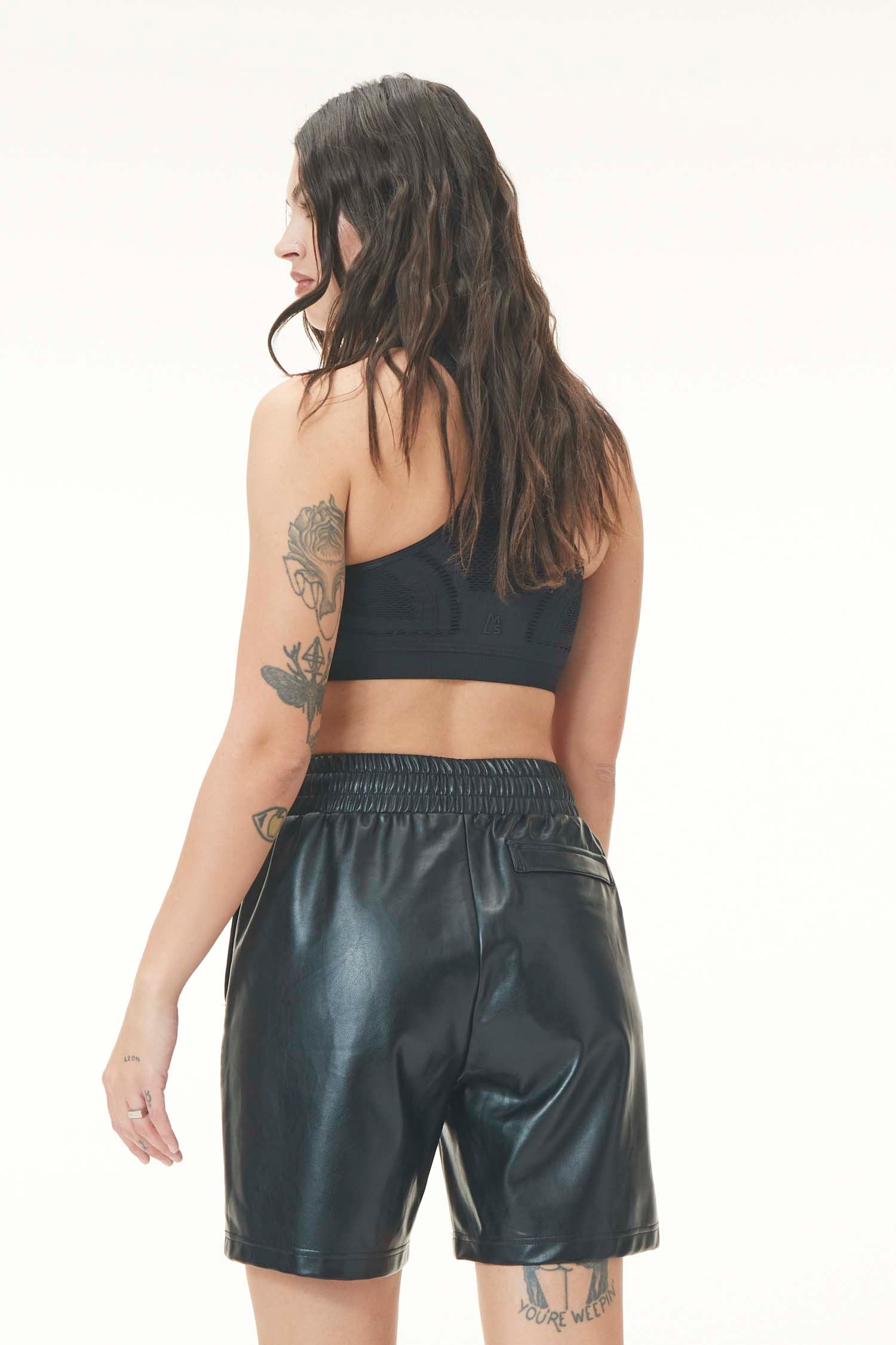 Sycamore Vegan Leather Shorts