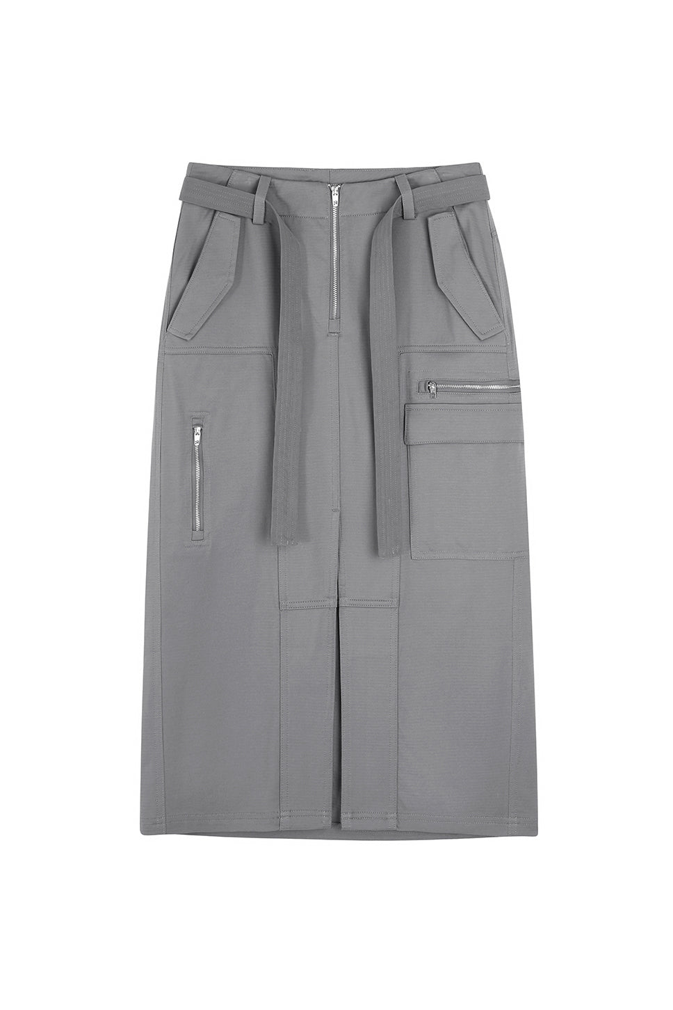 Karine Knit Cargo Maxi Skirt