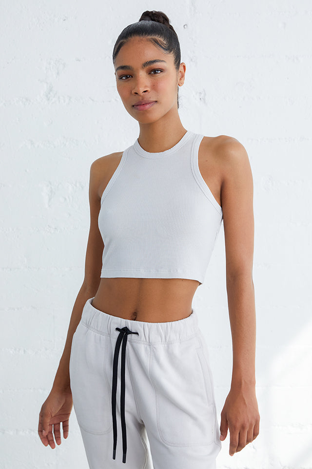 Billie Cropped Rib Tank