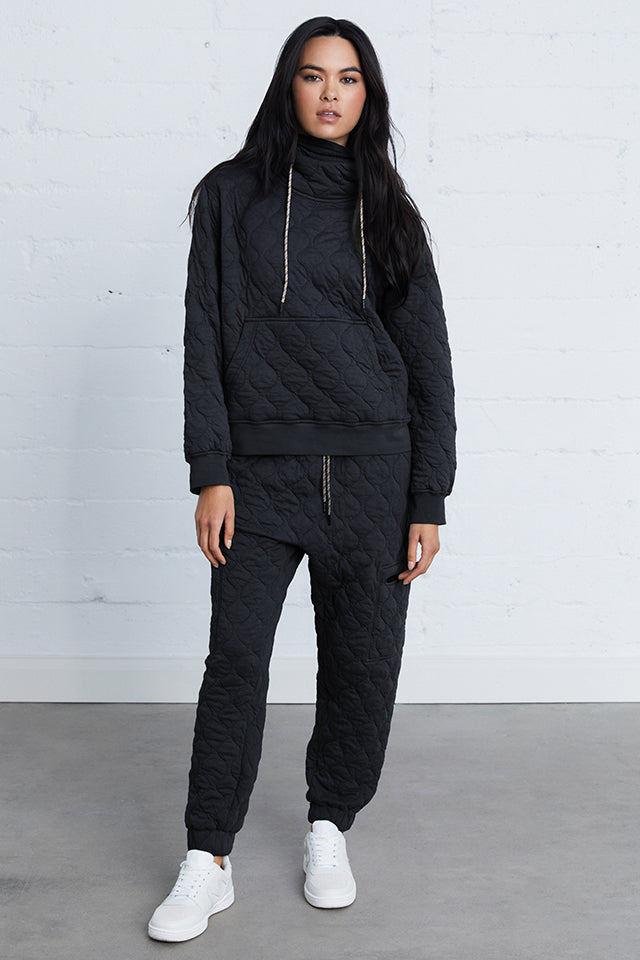 Bedford Quilted Hoodie