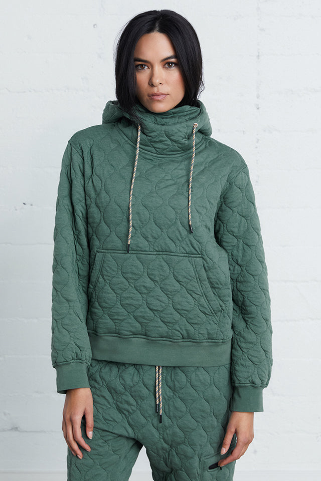 Bedford Quilted Hoodie