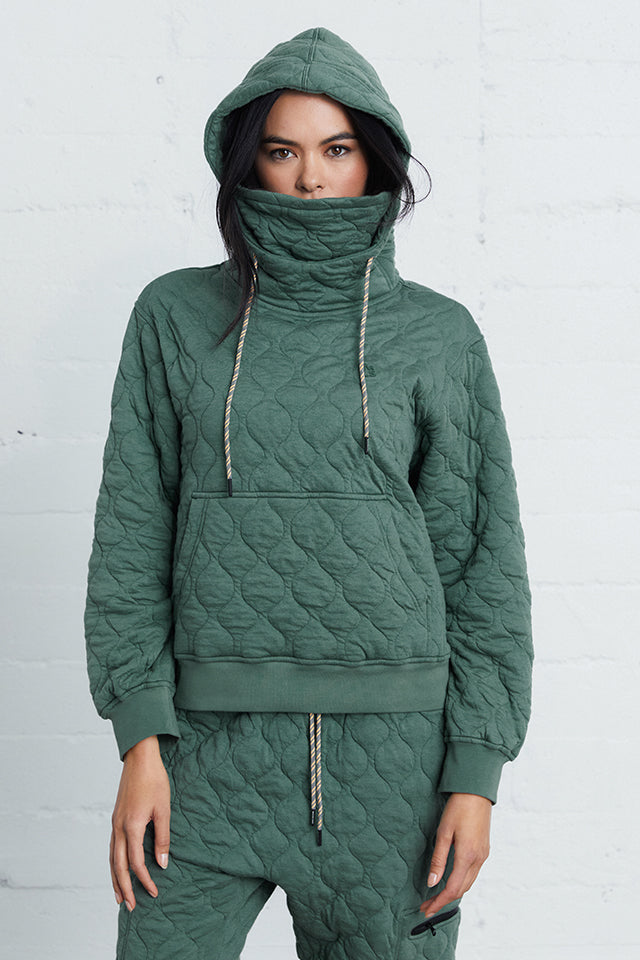 Bedford Quilted Hoodie