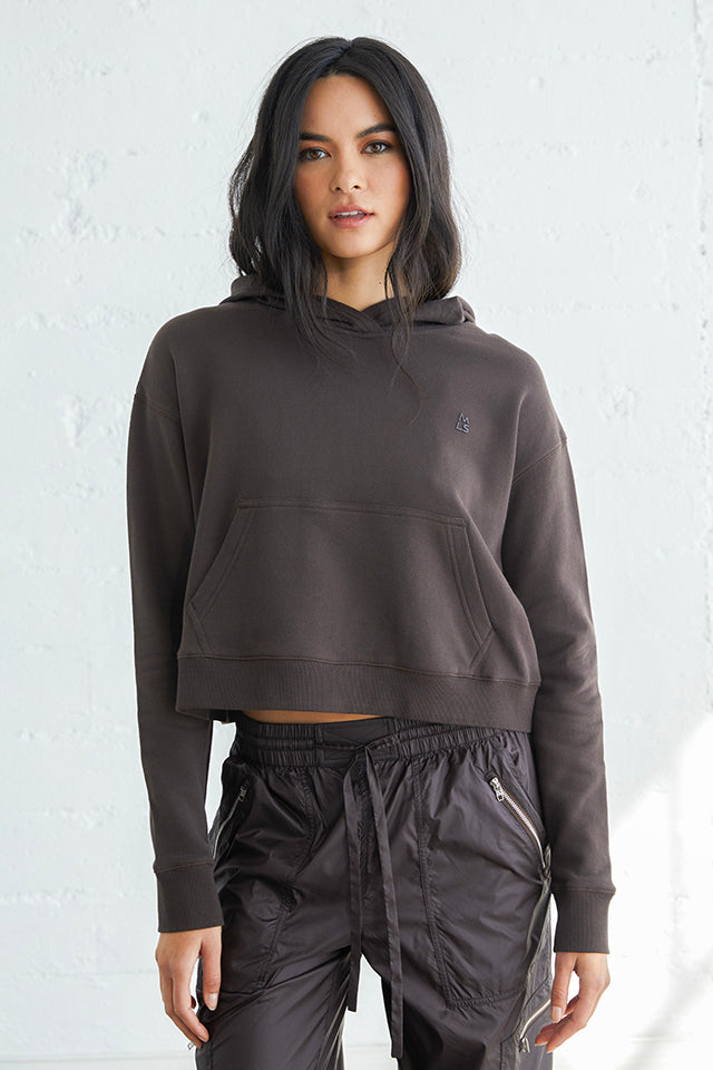 Essential Linden Cropped Hoodie