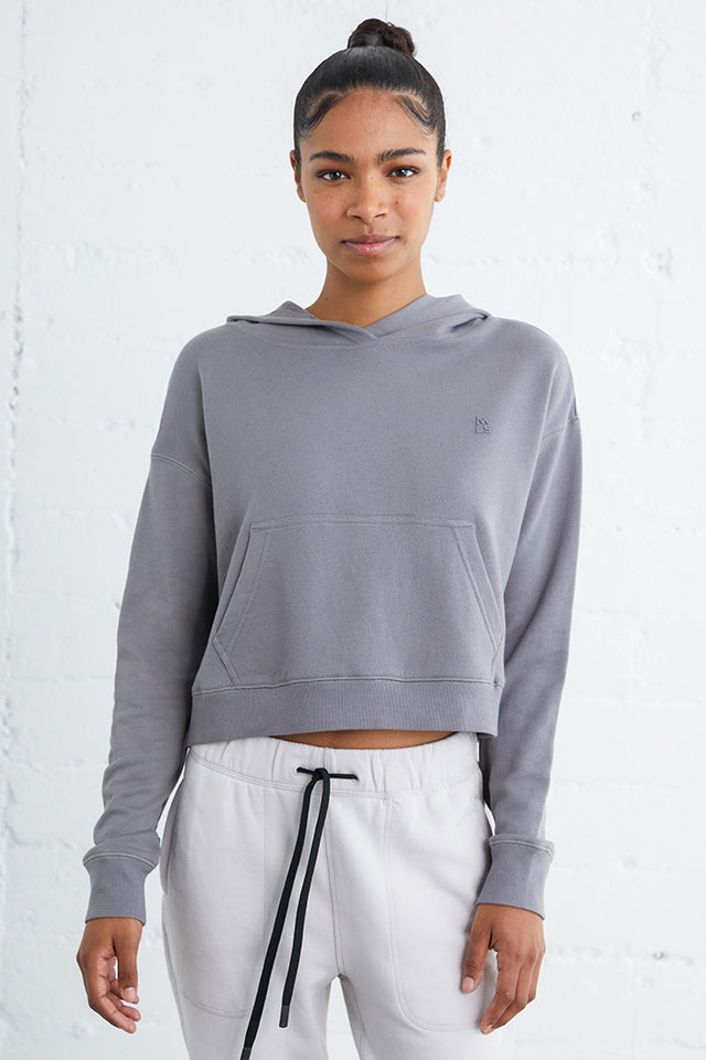 Essential Linden Cropped Hoodie