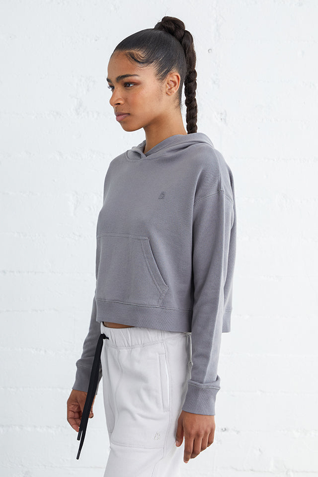 Essential Linden Cropped Hoodie