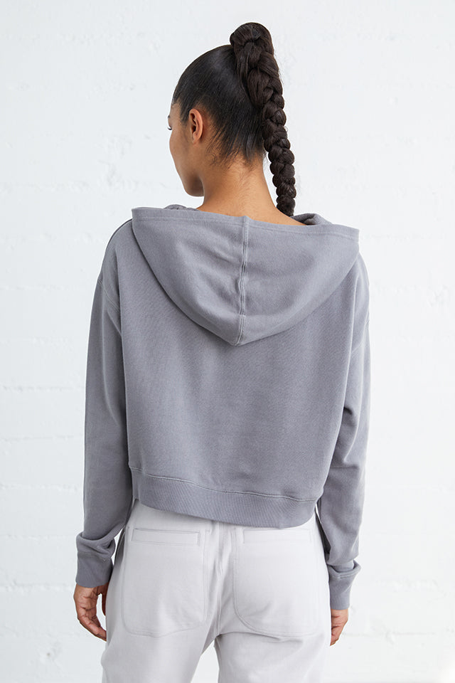 Essential Linden Cropped Hoodie