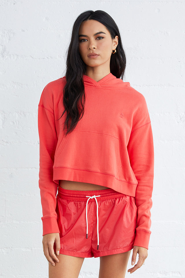 Essential Linden Cropped Hoodie