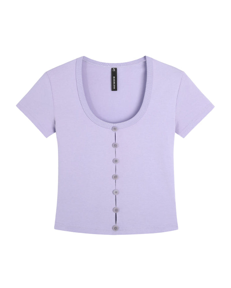 Viola Cropped Tee