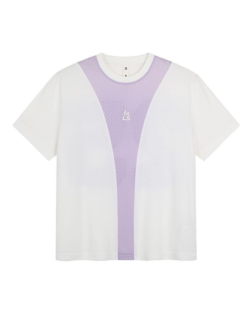 Boxy Mesh Jersey