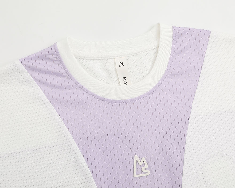 Boxy Mesh Jersey
