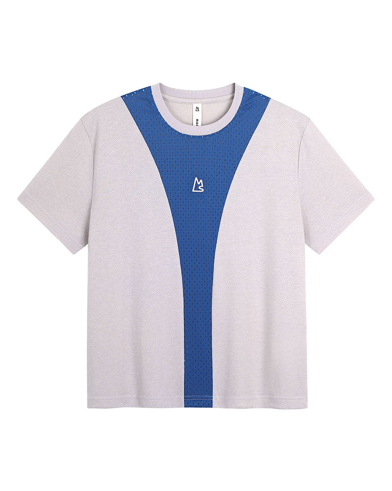 Boxy Mesh Jersey