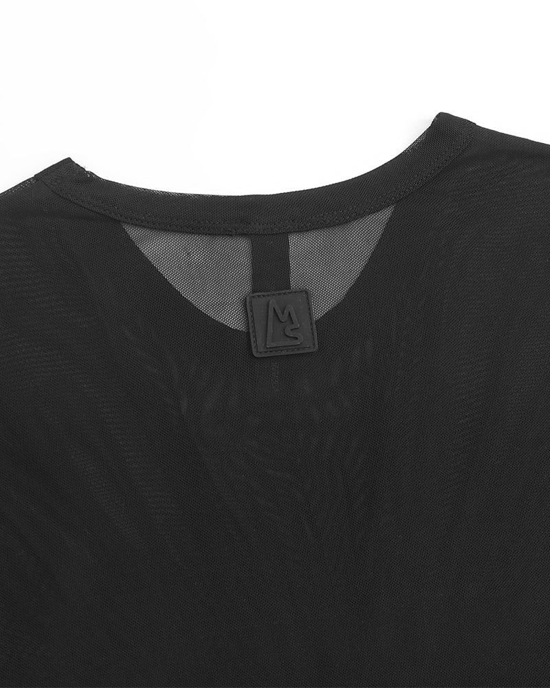 Cecilia Echo Mesh Tank