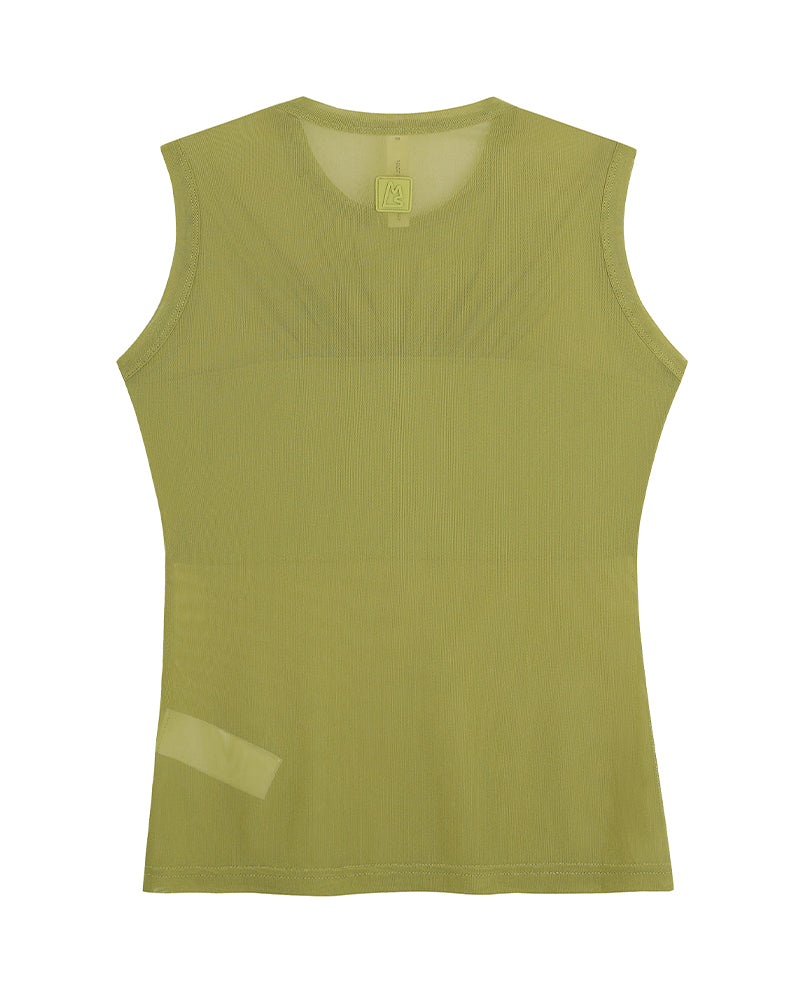 Cecilia Echo Mesh Tank