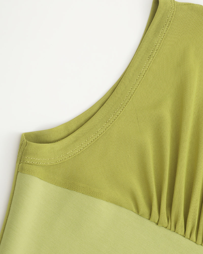Cecilia Echo Mesh Tank