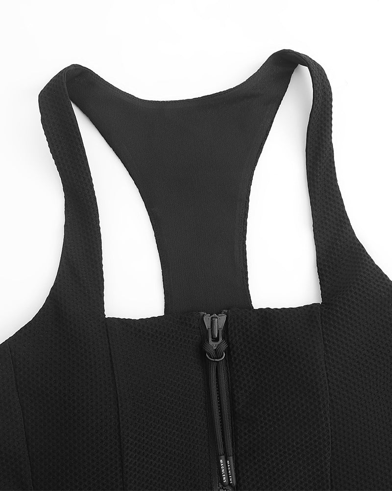 Corset Zip-Up Tank
