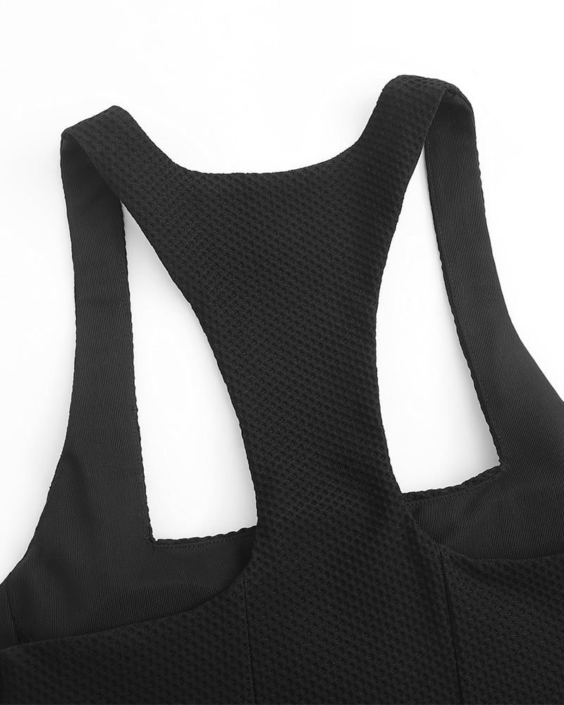 Corset Zip-Up Tank