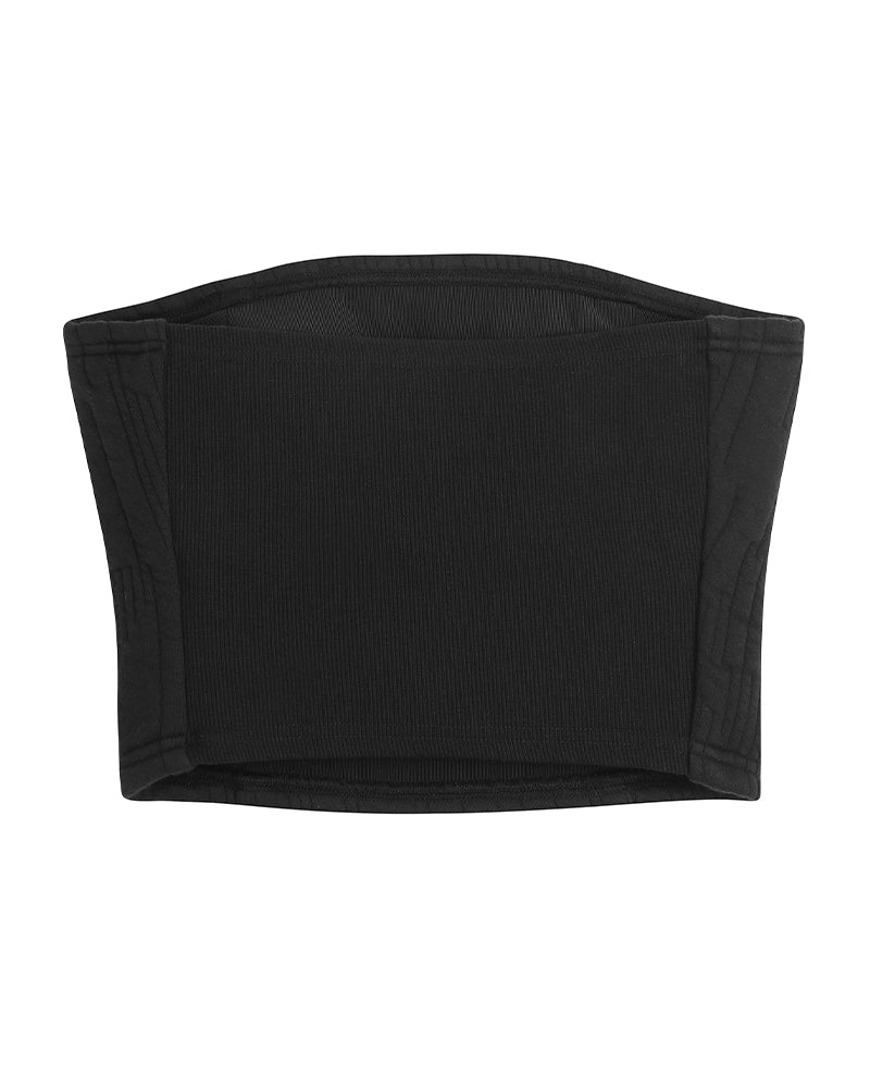 Optic Jacquard Tube Top