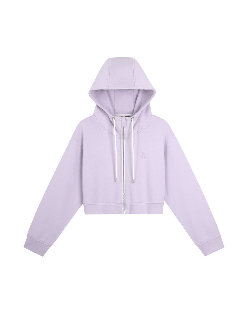 Moss Landsdowne Cropped Hoodie