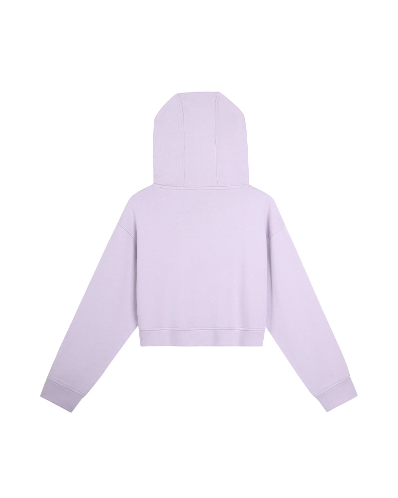 Moss Landsdowne Cropped Hoodie