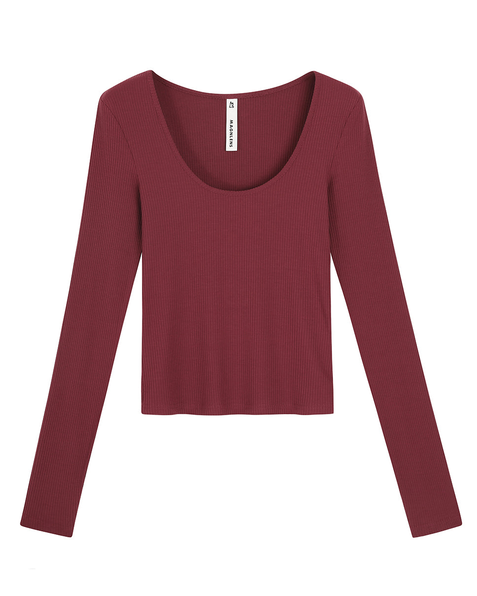 Essential Lara Rib Long Sleeve