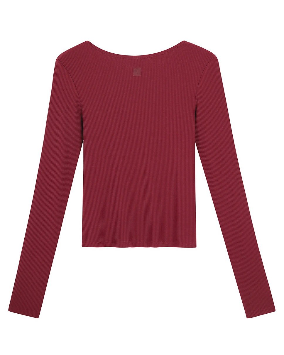 Essential Lara Rib Long Sleeve