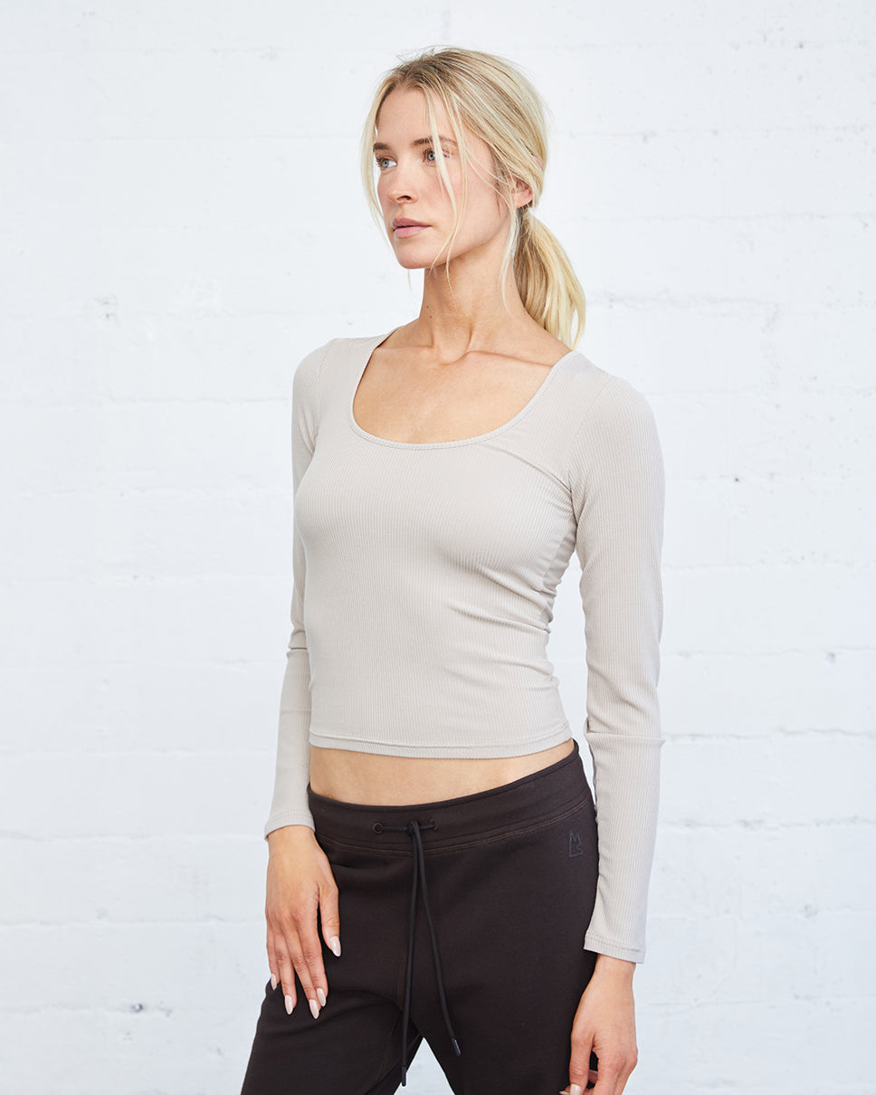 Essential Lara Rib Long Sleeve