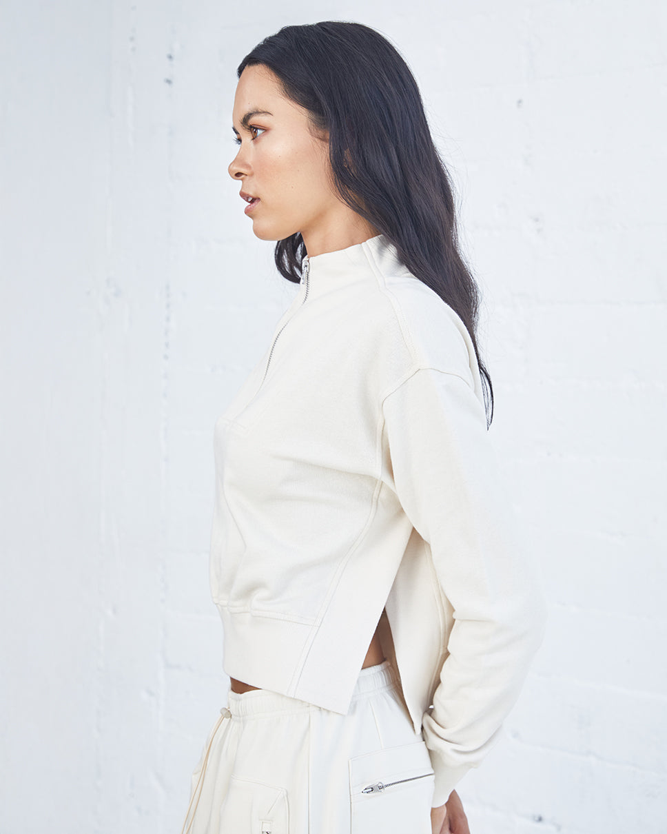 Charisse Linden Half-Zip Pullover