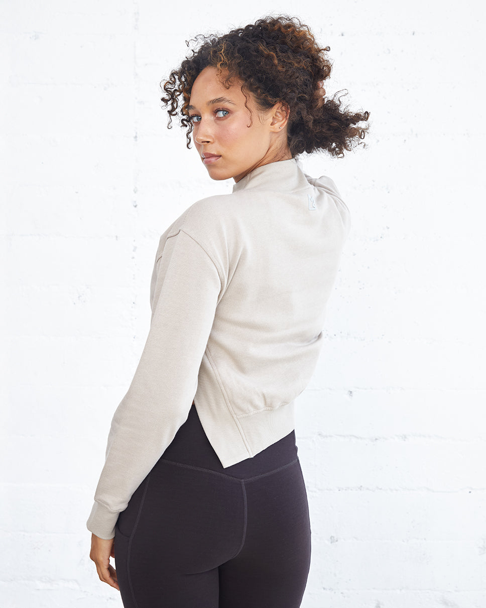 Charisse Linden Half-Zip Pullover