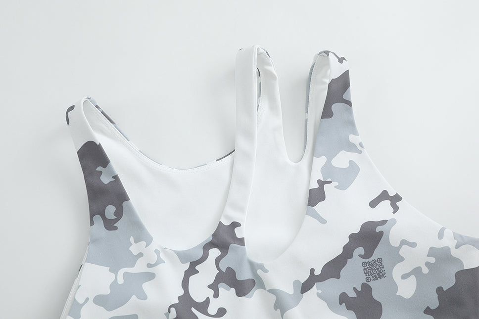 Arctic Camo Sports Bra