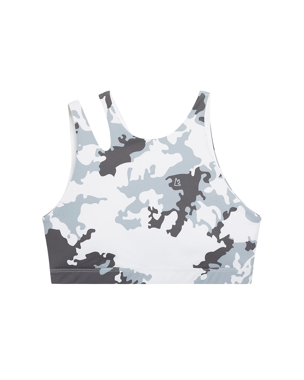 Heroine Sport NWT ‘Swap’ deals Sports Bra in ‘Arctic Camo’ Navy Blue Size Medium