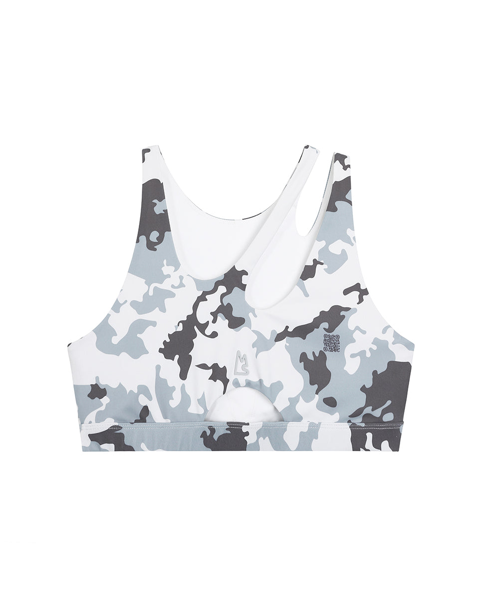 Arctic Camo Sports Bra