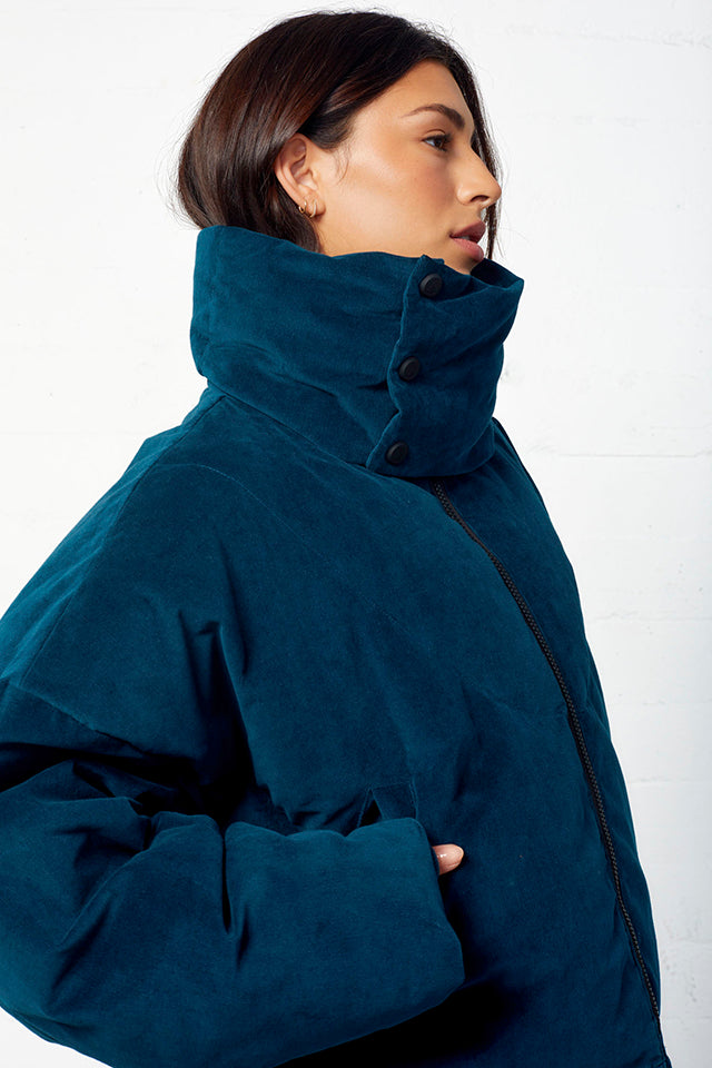 Cassini Cropped Puffer