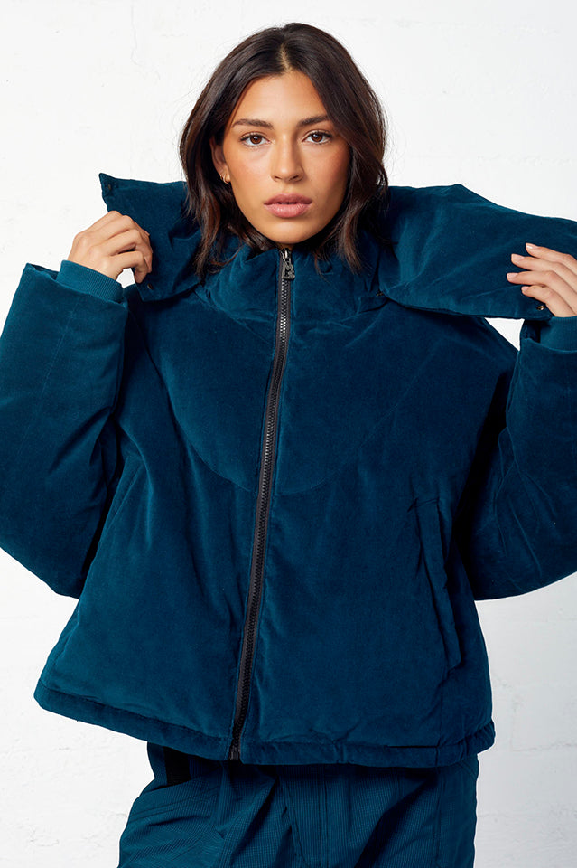 Cassini Cropped Puffer