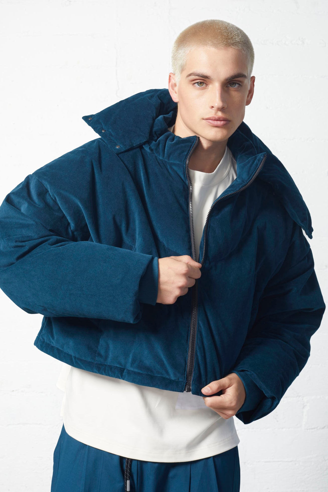 Cassini Cropped Puffer