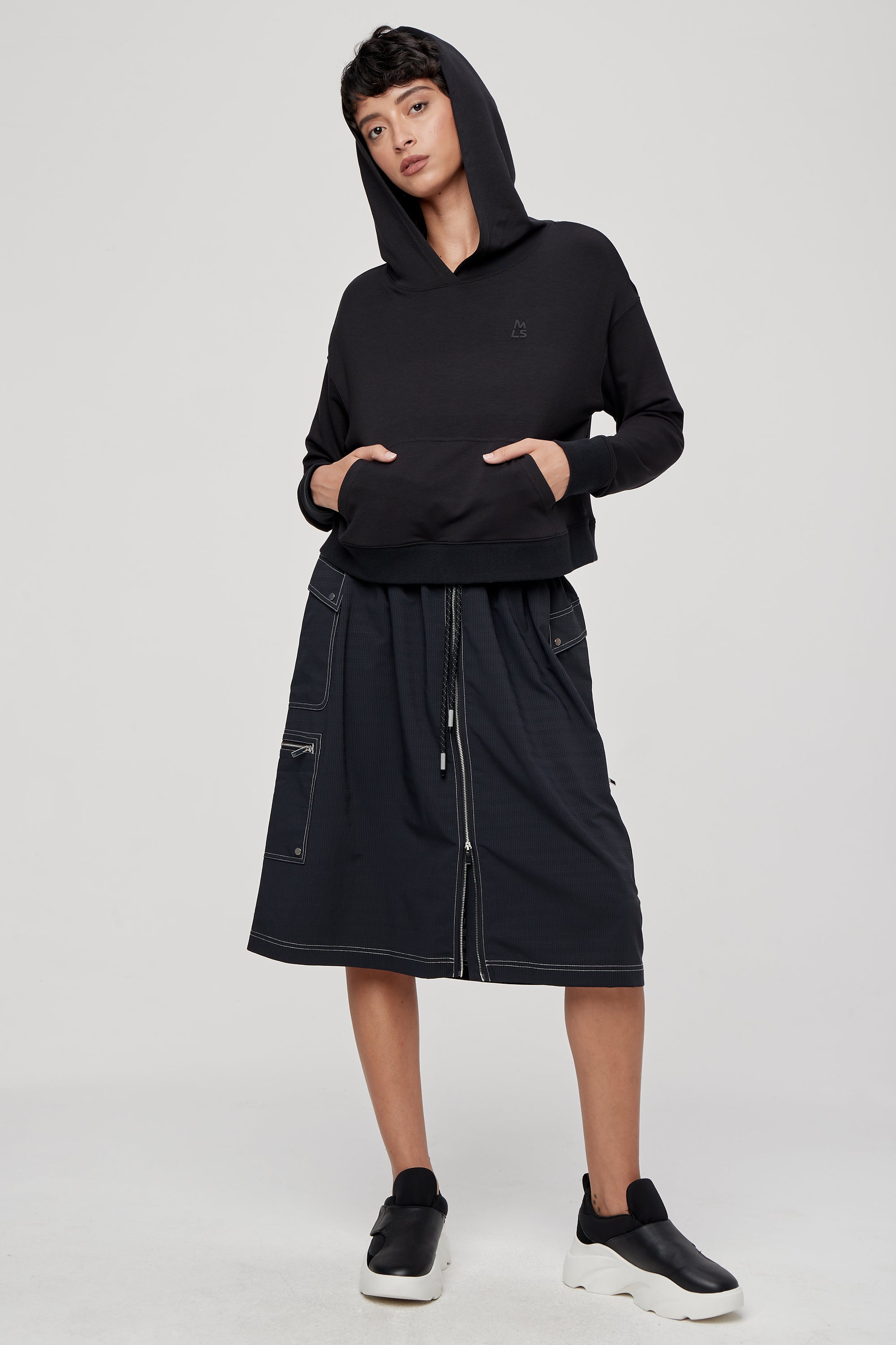 Carlyle Cropped Hoodie