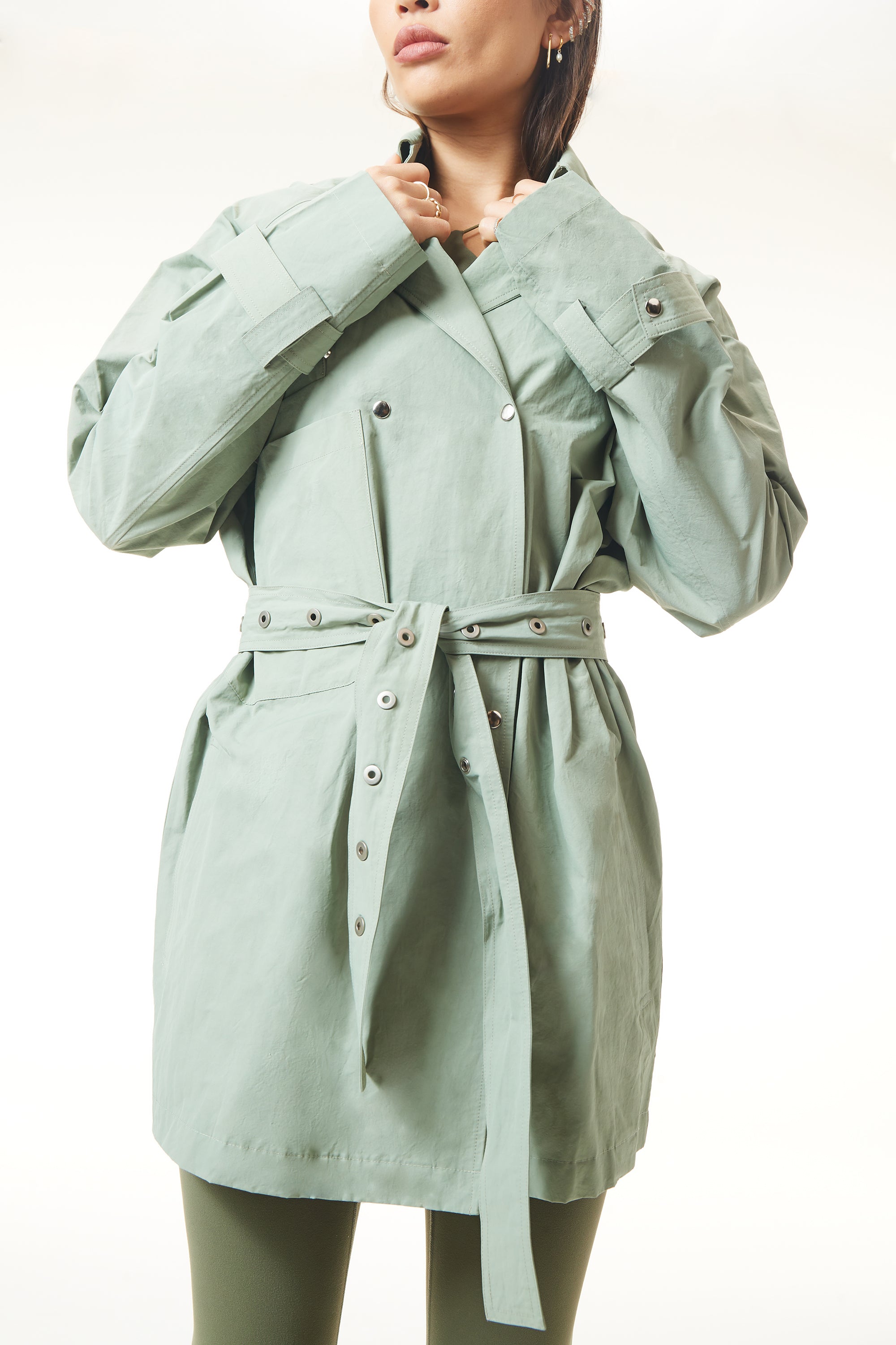 Lynx Technical Trench Coat