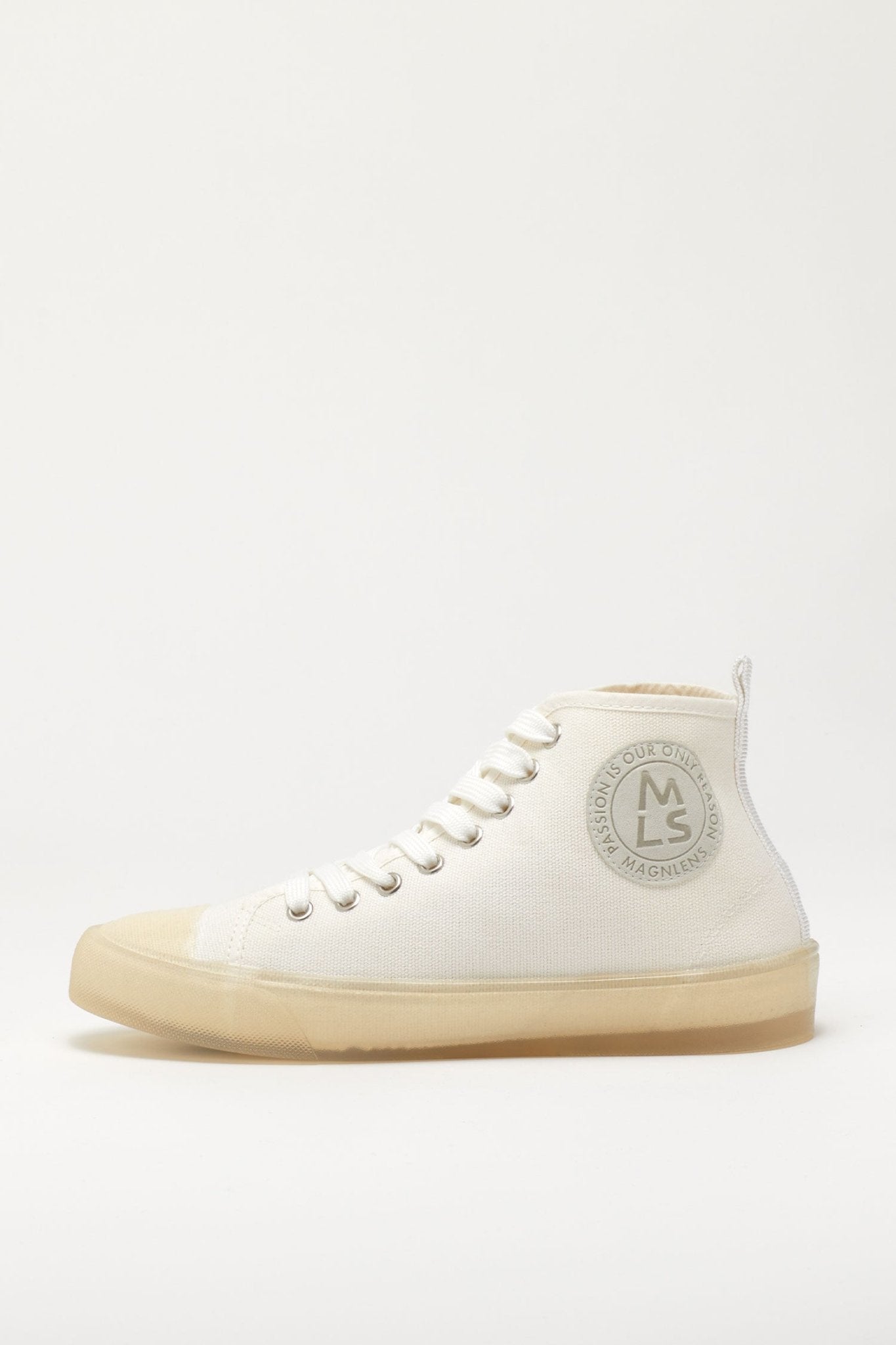 Classic High Top Sneakers With Toe Cap - Magnlens