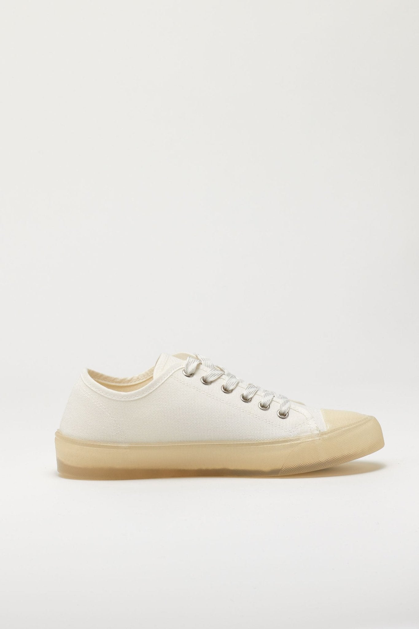 Classic Low Top Sneakers With Toe Cap - Magnlens